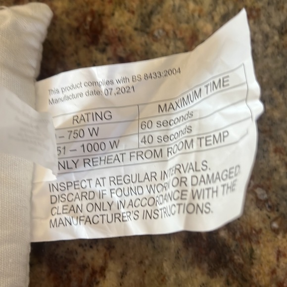 Weighted plush stuffed animal - Picture 4 of 7